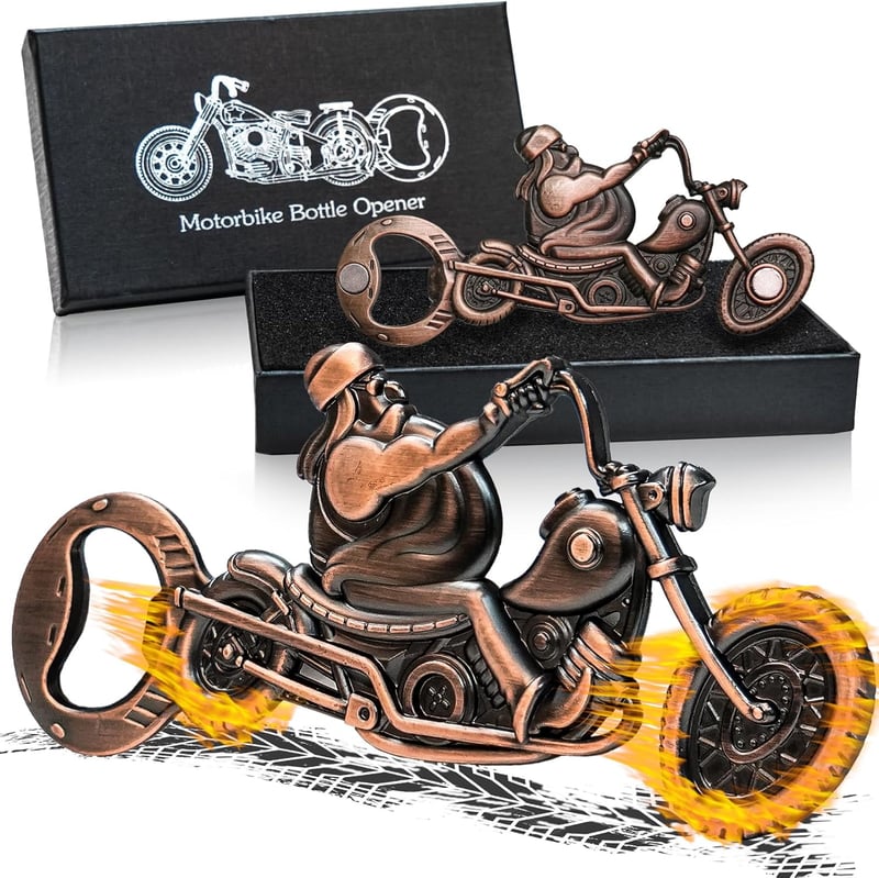 Magnetischer Vintage Motorrad Flaschenöffner für Männer – Biergeschenke