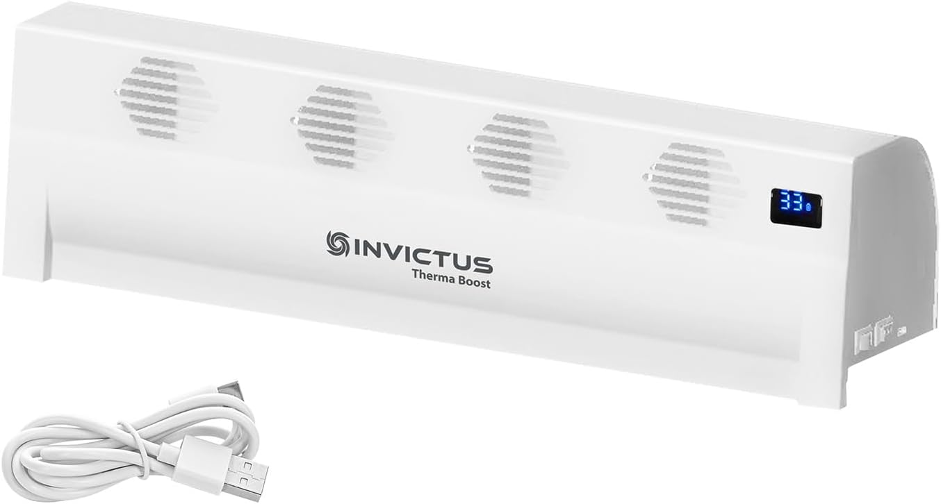 Therma Boost Heizkörper Ventilator mit 2 Heizmodi und Thermostat