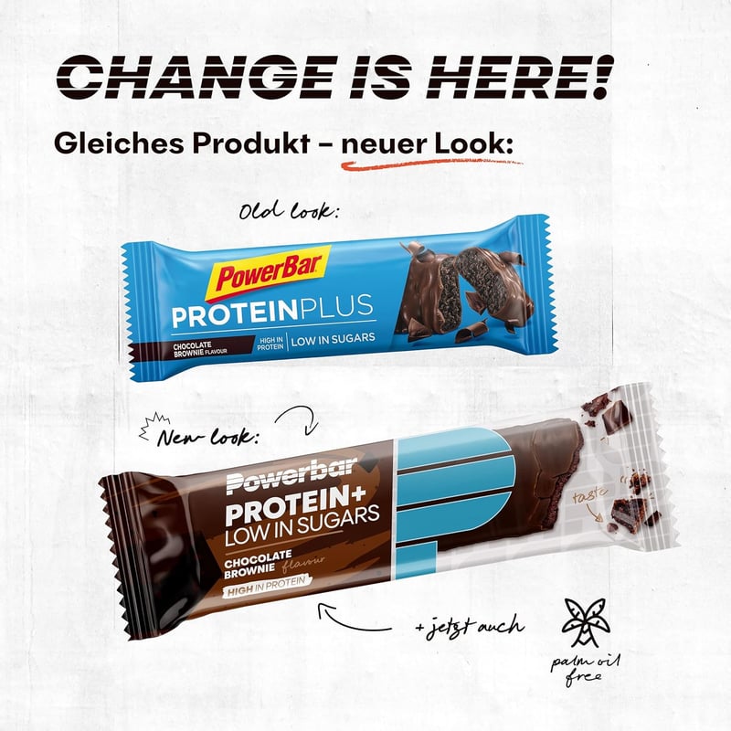 Proteinriegel Low Sugar - Schokoladen-Brownie, 30 Stück - 107 Kcal, ballaststoffreich
