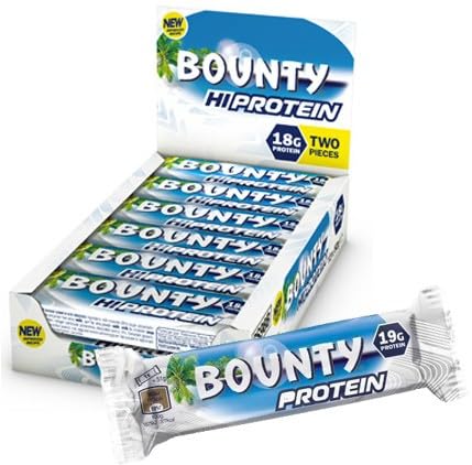 Proteinriegel-Box mit 12 Riegeln, je 18g Protein
