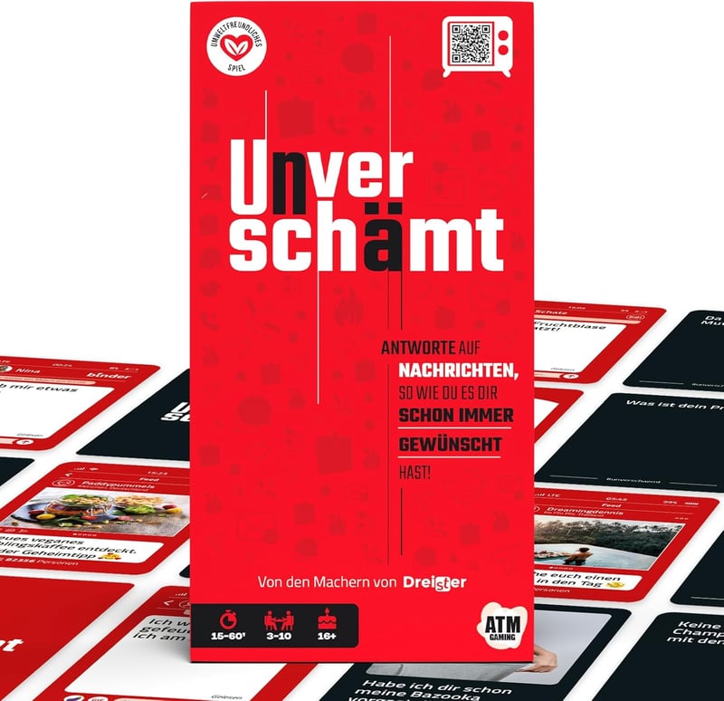 Lustiges Kartenspiel für Erwachsene mit 480 Karten - Made in Germany