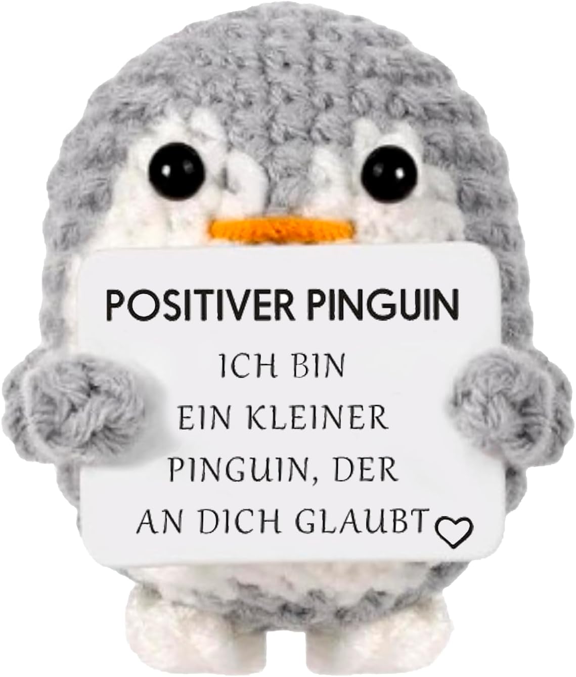 Positives Plüschtier für Frauen und Männer – Geschenk für Geburtstage