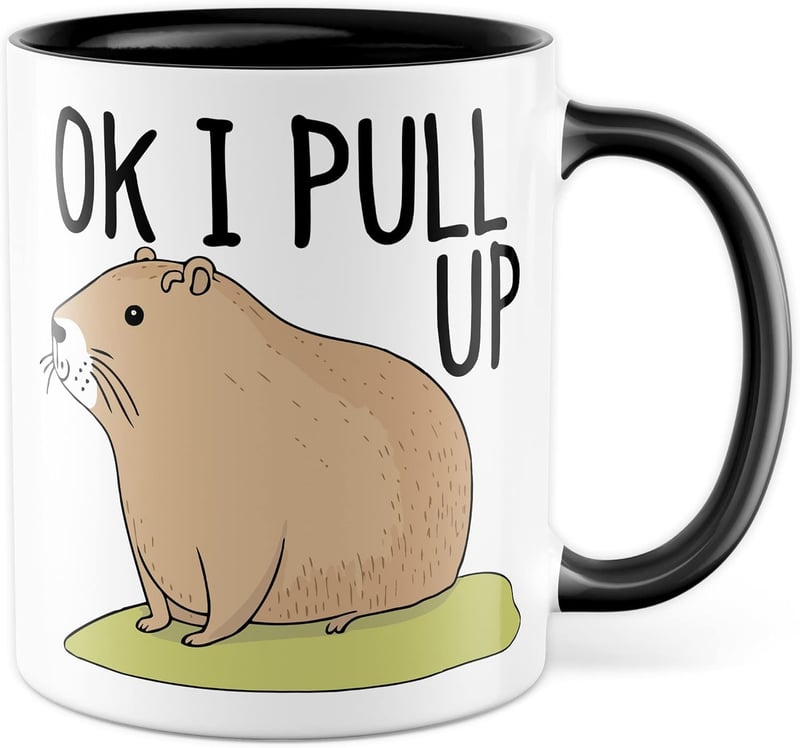 Humorvolle Kaffeetasse 