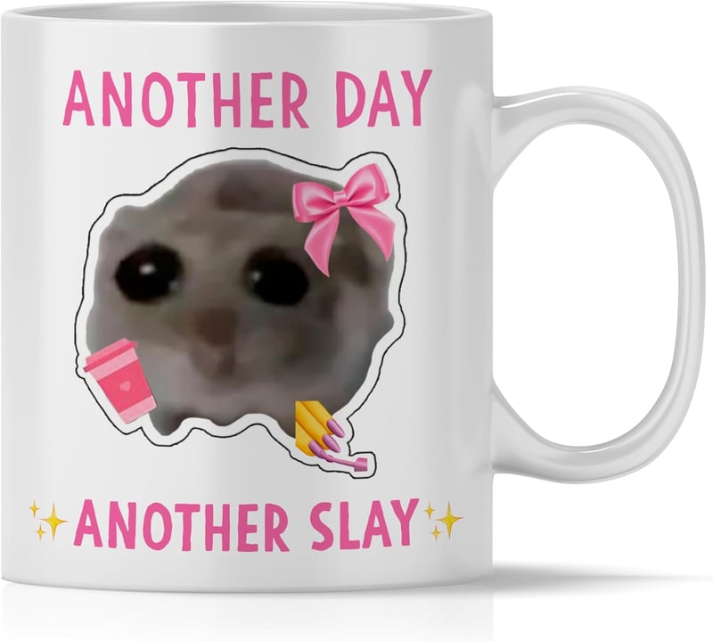 Lustige Keramiktasse 