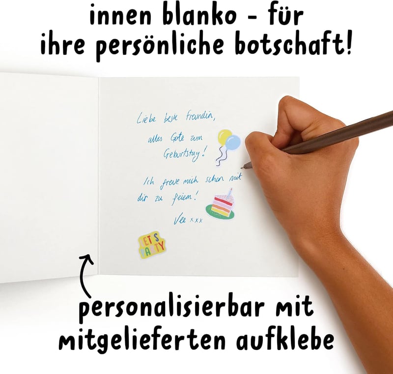 Humorvolle Geburtstagskarte – 