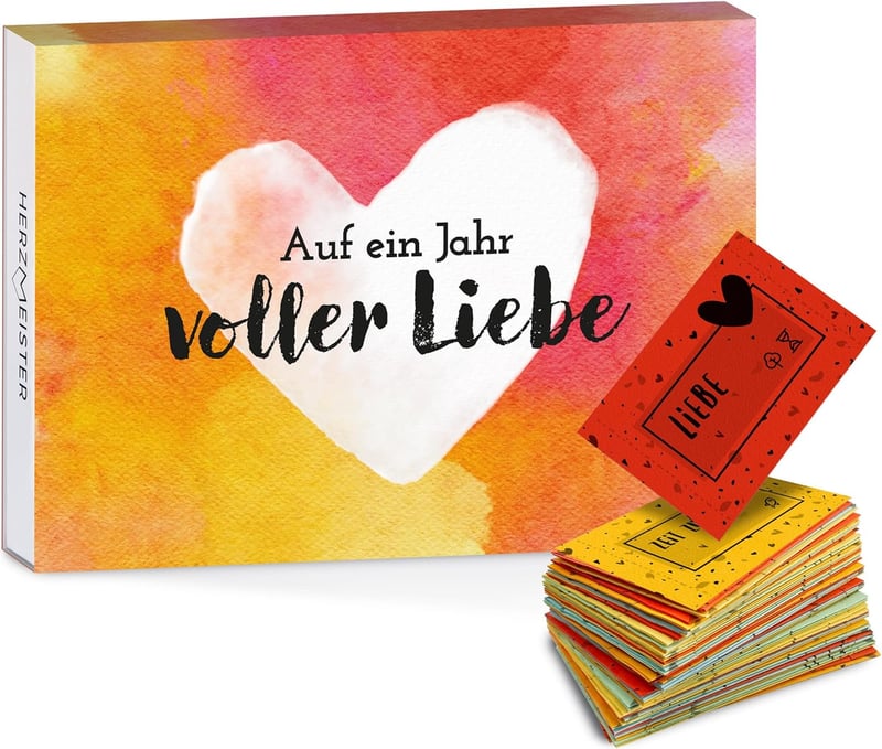 Pärchen Geschenkbox für gemeinsame Momente und Erlebnisse