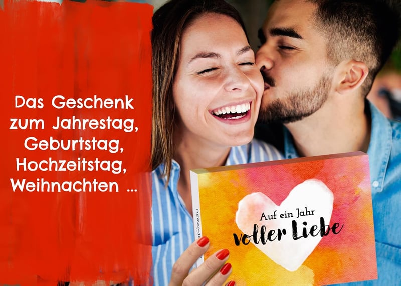 Pärchen Geschenkbox für gemeinsame Momente und Erlebnisse