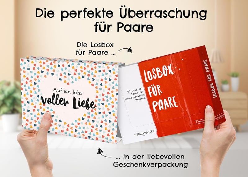 Unvergessliche Jahrestagsgeschenke für Paare - Ideen für gemeinsame Zeit