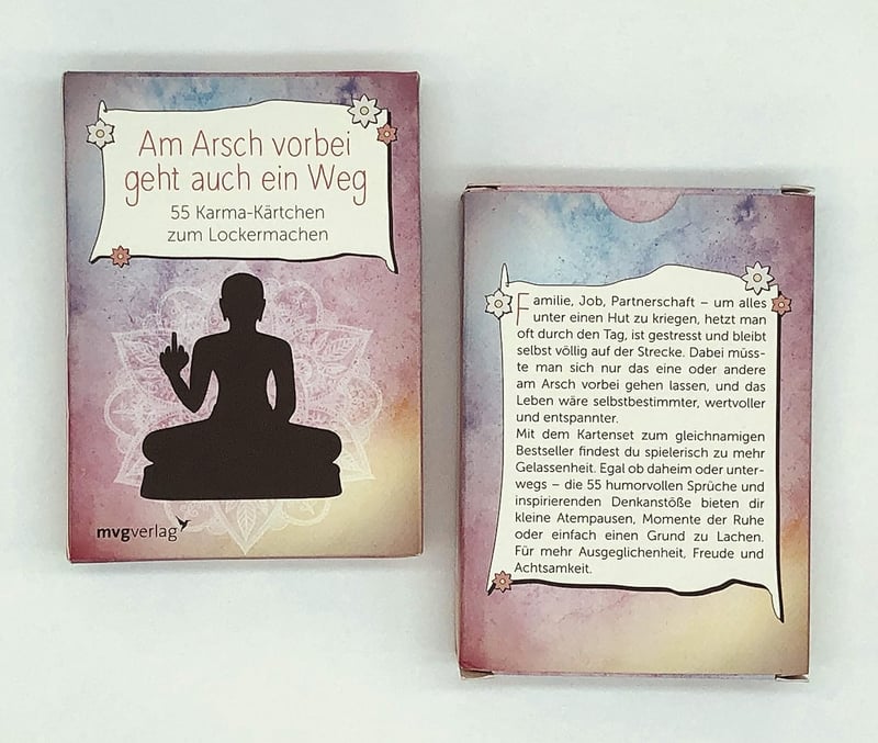 Am Arsch vorbei – 55 Karma-Karten für lockerere Zeiten