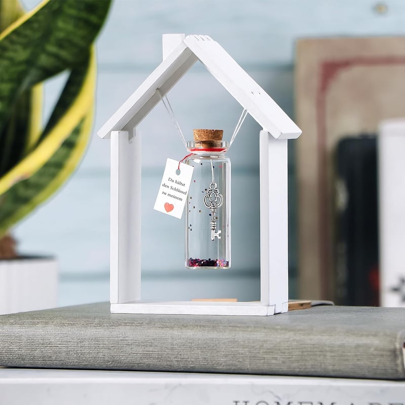 Hochzeitstagsgeschenk: VELENTI® Holzrahmen für Paare