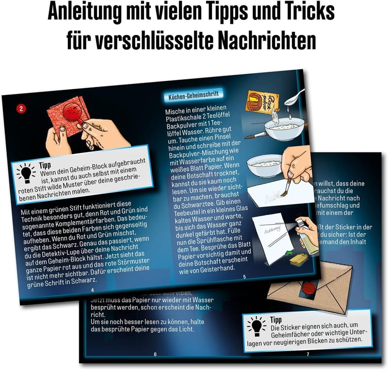 Die drei ??? Geheimcodes – Detektivspielzeug für Kinder ab 8 Jahren