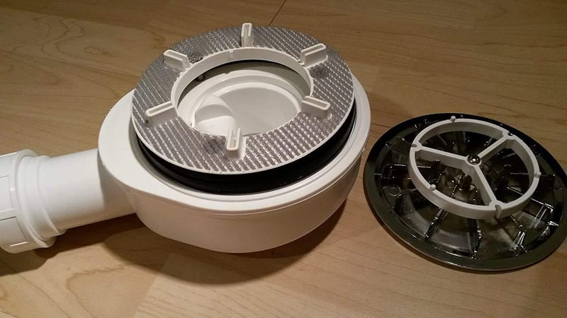 Haarfänger für Duschen, 10er-Set, Ø 11 cm, passend für VIEGA & AlcaPLAST