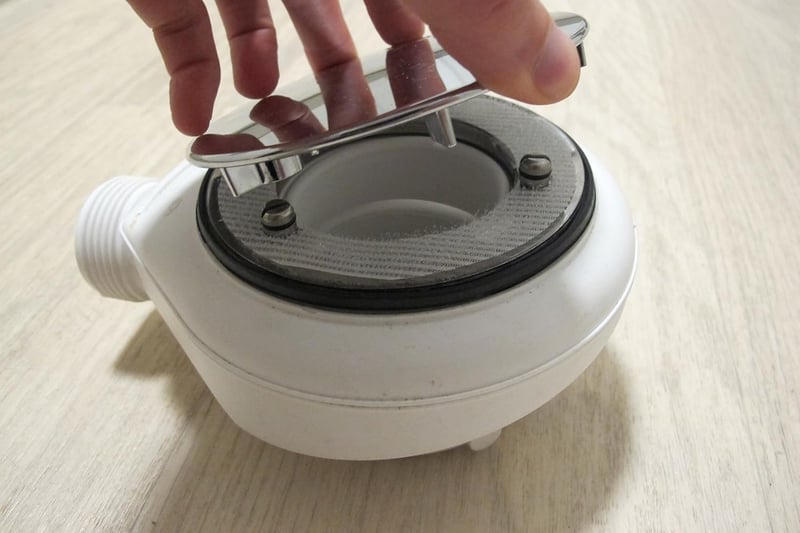 Haarfänger für Duschen, 10er-Set, Ø 11 cm, passend für VIEGA & AlcaPLAST