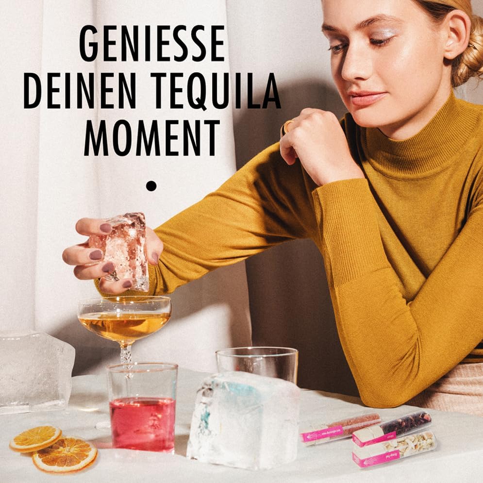Tequila Infusionsset für DIY-Geschmackskreation | 12 Hölzer & Gewürze
