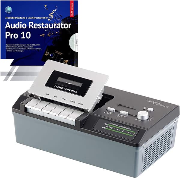 USB Kassettenplayer UCR-2200 zum Abspielen und Digitalisieren von Kassetten
