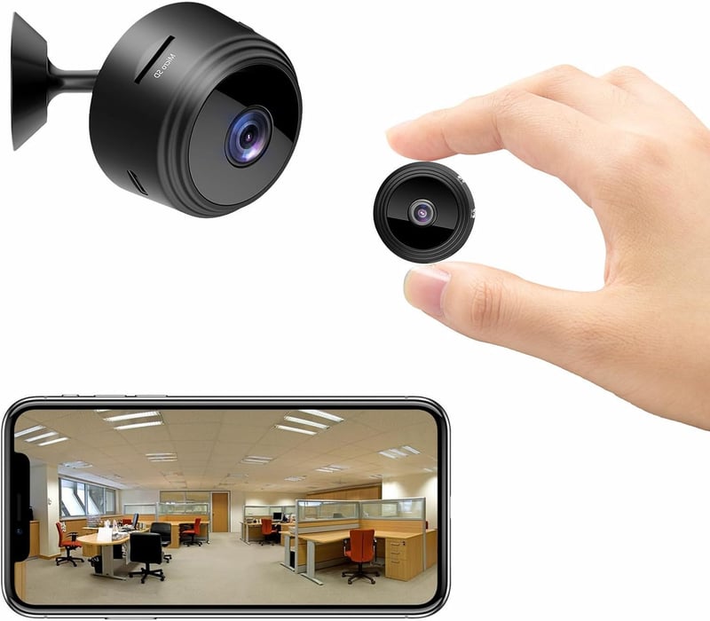 WLAN Überwachungskamera 1080P HD mit Live-Übertragung und Bewegungsmelder