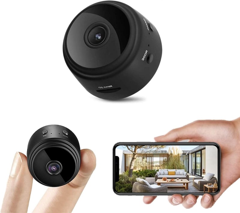 WLAN Überwachungskamera 1080P HD mit Live-Übertragung und Bewegungsmelder