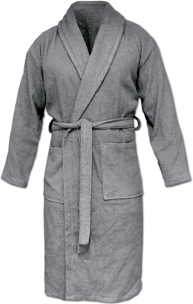 Reisebademantel aus 100% Baumwolle für Damen und Herren