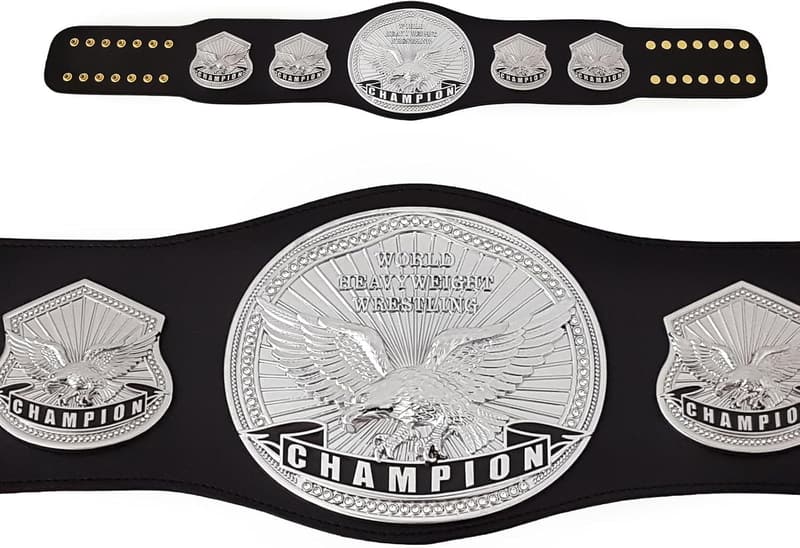 Wrestling Meisterschafts-Gürtel aus Leder – Große Auszeichnung für Erwachsene