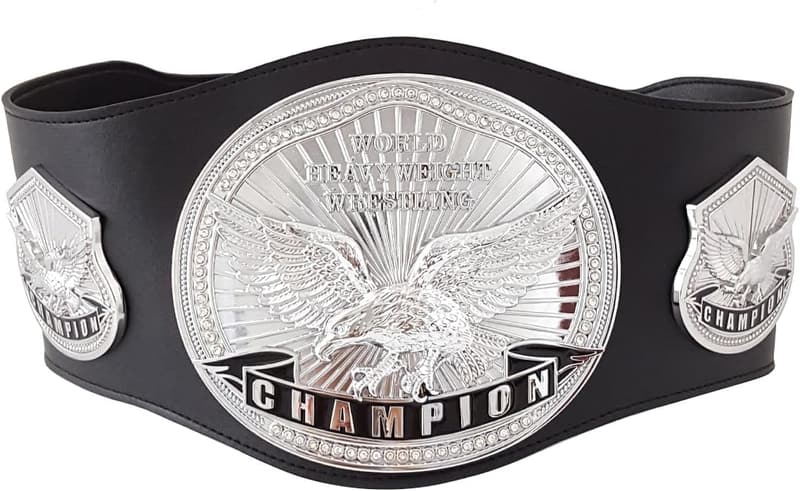 Wrestling Meisterschafts-Gürtel aus Leder – Große Auszeichnung für Erwachsene