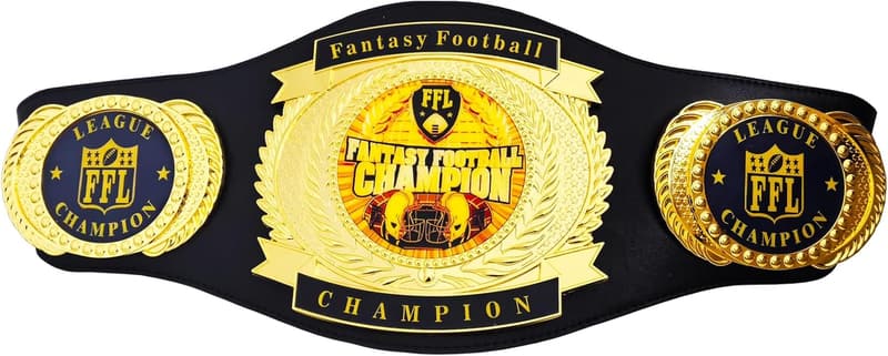 Verstellbarer Fantasy Fußball Meisterschaftsgürtel - Gewinnerauszeichnung