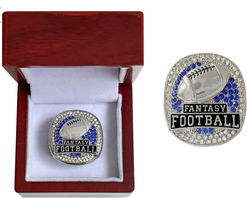 Fantasy Football Meisterschaftsring mit Geschenk- und Displaybox