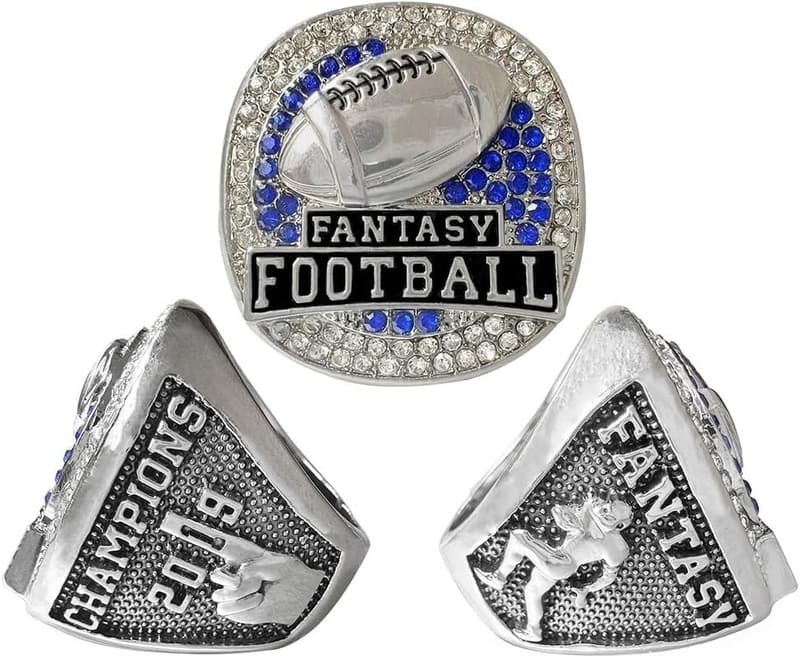 Fantasy Football Meisterschaftsring mit Geschenk- und Displaybox