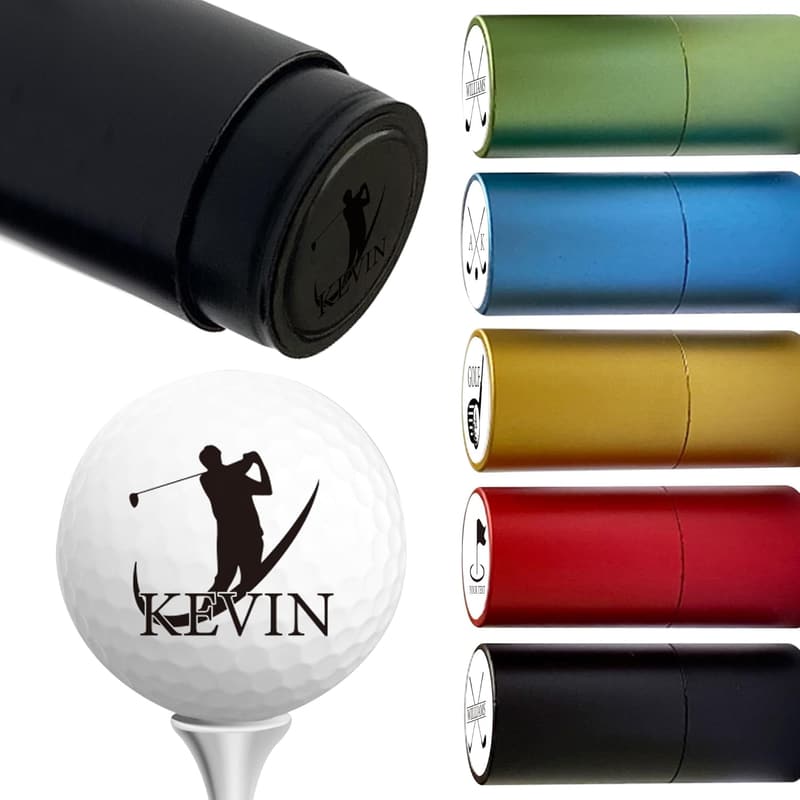 Personalisierter Golfball-Stempel für Männer – 25 Designs, langlebig