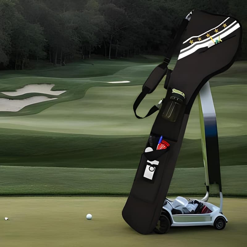 Golf Reisetasche mit verstellbarem Schultergurt und Organiser für alle Spieler