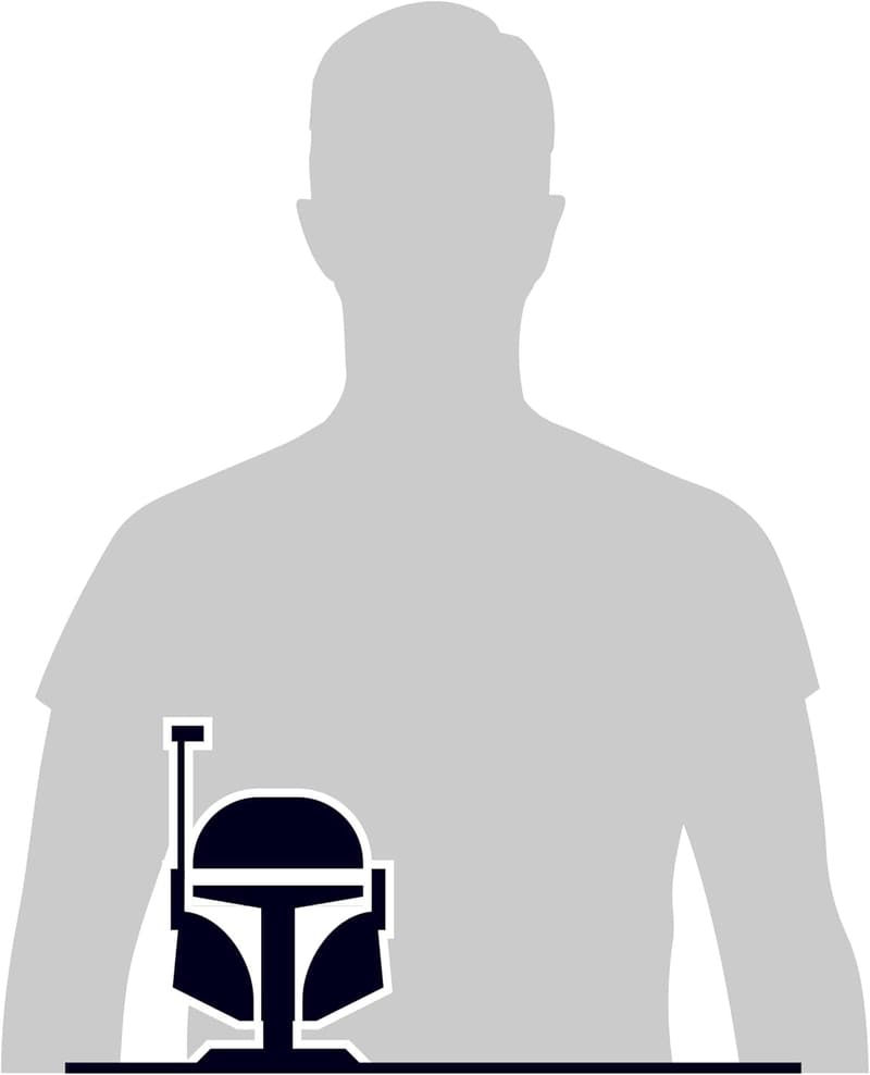 Star Wars Boba Fett Helm - 3D-Modellbausatz aus Karton, 93 Teile