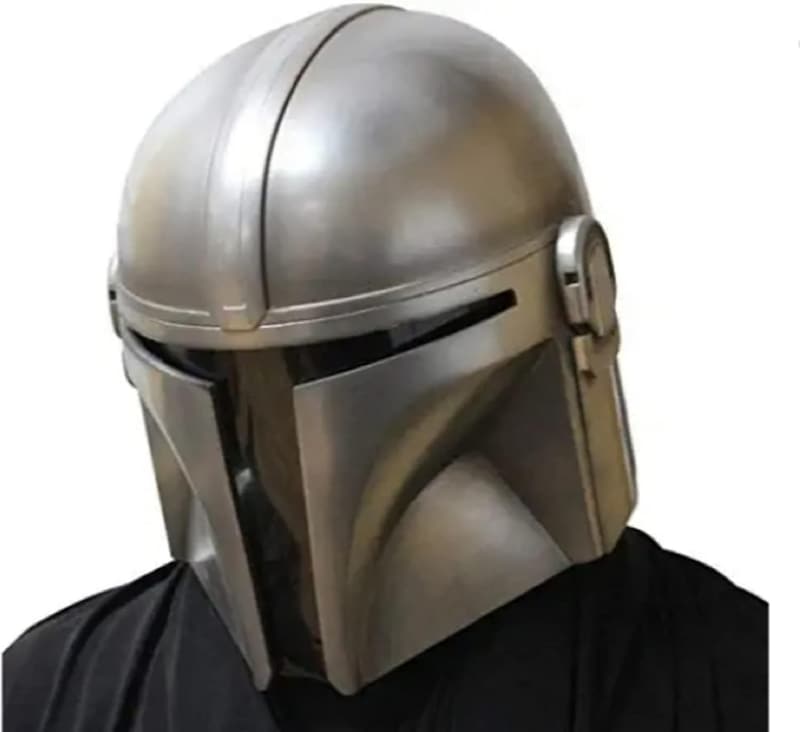 Mittelalterlicher Mandalorian Helm für Kostüme und LARP Cosplay