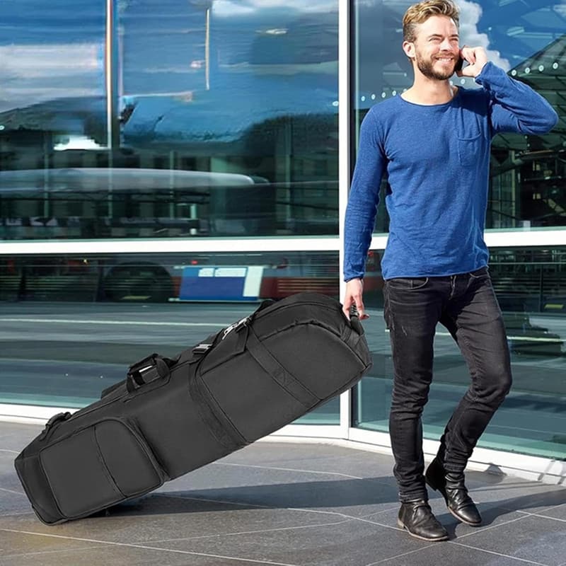 Golf-Reisetasche mit Rollen – Faltbarer, robuster Golfkoffer für Flugreisen