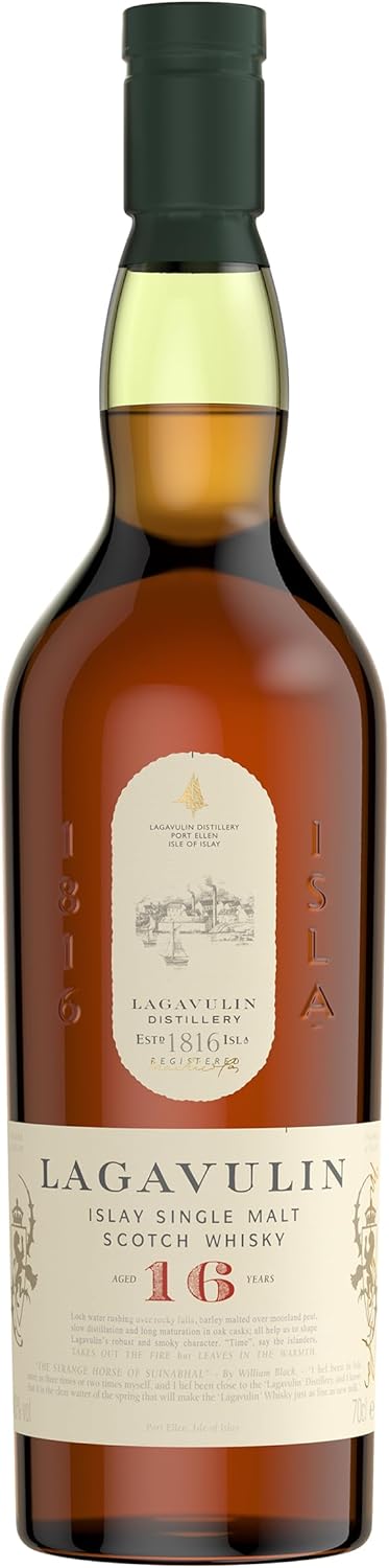Lagavulin 16 Jahre Islay Single Malt Whisky in Geschenkbox, 700ml