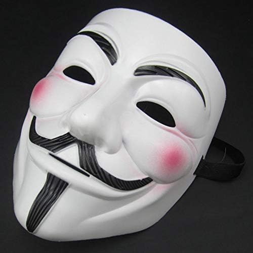 Guy Fawkes Maske für Halloween und Karneval – V wie Vendetta