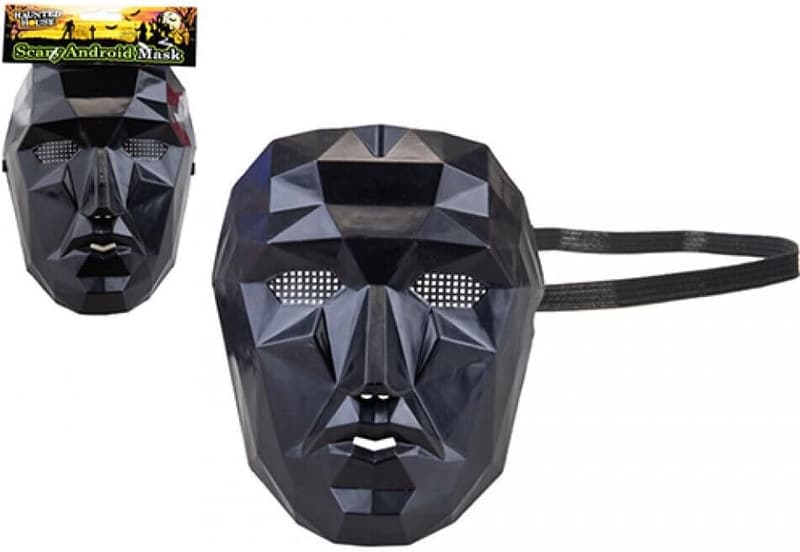 Gruselige Quickdraw Android Maske für Halloween Kostüme