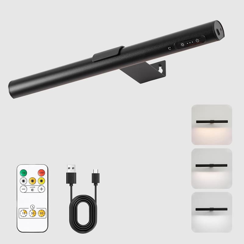 Kabellose LED-Wandleuchte mit Fernbedienung und Timer für Dartscheiben