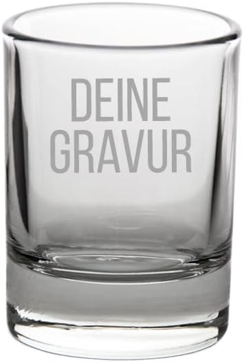 Personalisierte Gravur-Schnapsgläser GALA für besondere Anlässe