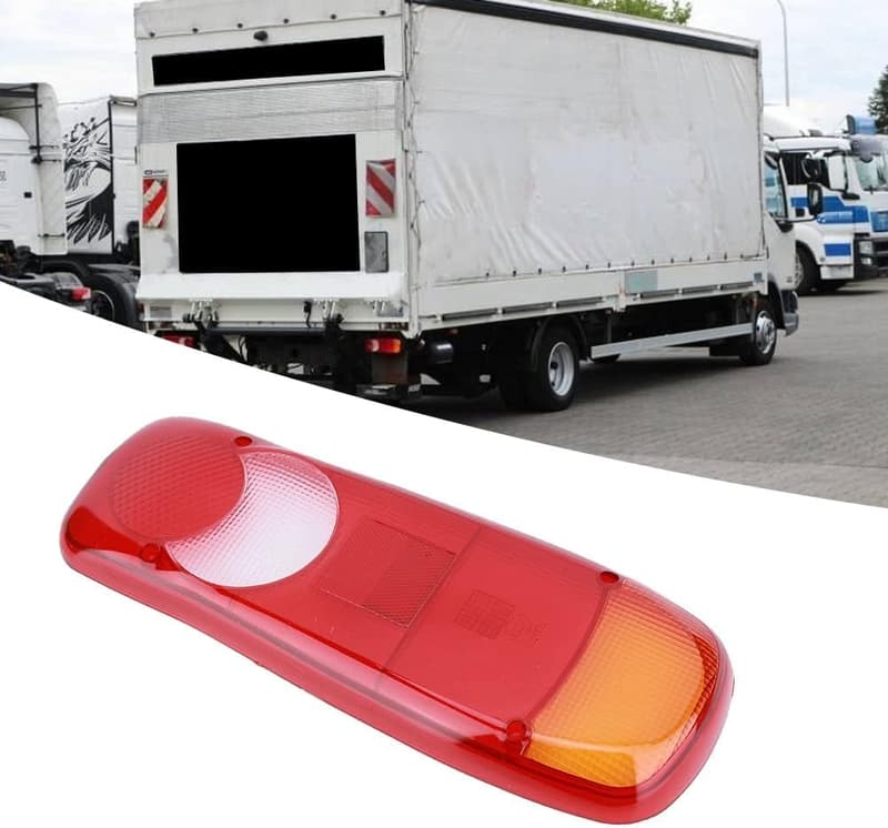 Universelle LED Rücklichtabdeckung für LKW und Anhänger, rot, stoßfest, wasserdicht