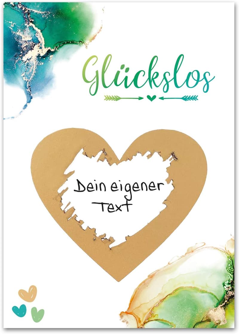 Personalisierte Rubbelkarten zum Selbermachen - Gutscheinüberraschung