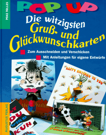 Witzige Pop-Up Gruß- und Glückwunschkarten