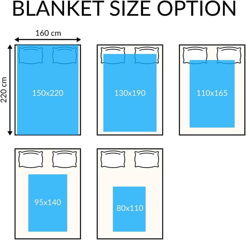 Personalisierte Fotodecke mit 4 Bildern und Text - Minky Fleece