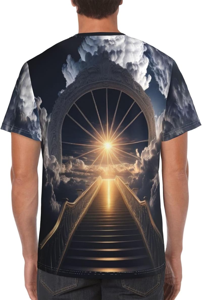 Personalisierte Gedenk-T-Shirts mit Foto und Engel-Flügeln