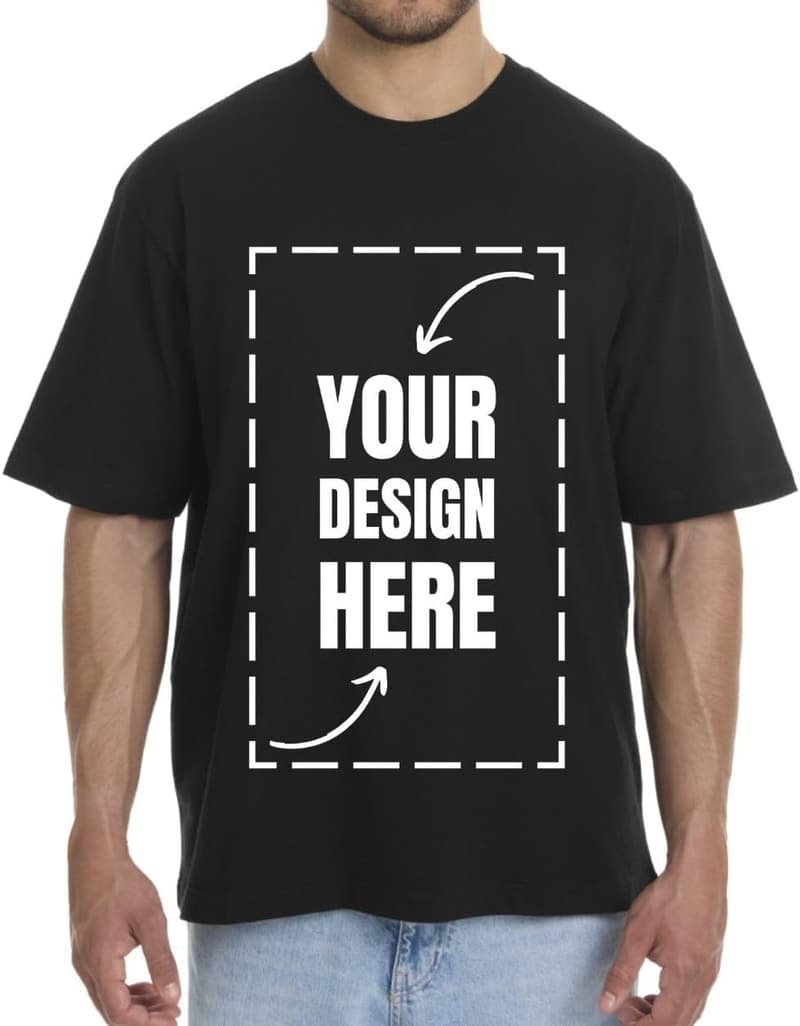 Personalisiertes Oversize T-Shirt für Damen und Herren – Individueller Druck mit Foto und Text