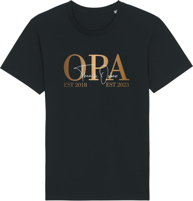 Personalisierte Bio-T-Shirts für Familien aus 100% Bio-Baumwolle