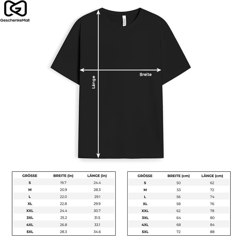 Personalisiertes T-Shirt für Opa – Geburtstag, Vatertag, Weihnachten