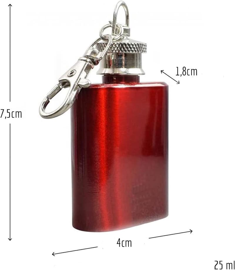 Personalisierbarer Mini Flachmann mit Gravur für besondere Anlässe