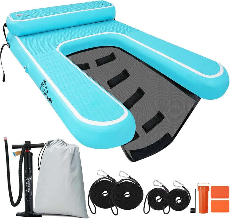 Breite Hundewasserrampe für Pool und Garten