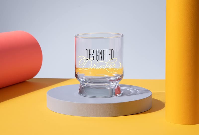 Designierte Trinker Lowball-Glas für gesellige Anlässe