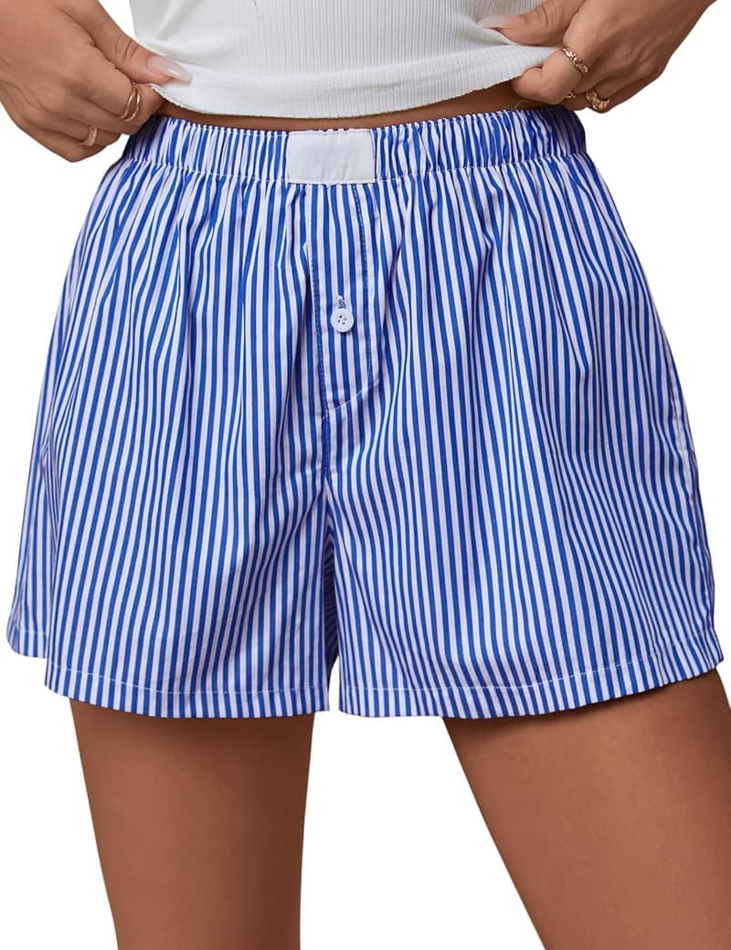 Damen Baumwoll Schlafshorts für den Sommer
