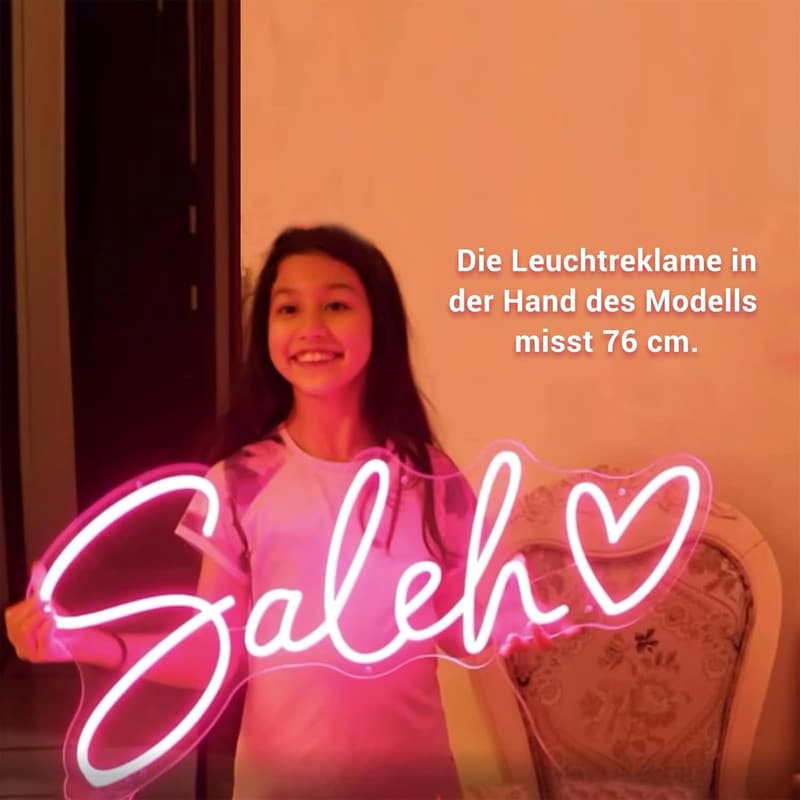 Personalisierte LED-Neon-Schilder für Hochzeit und Feierlichkeiten